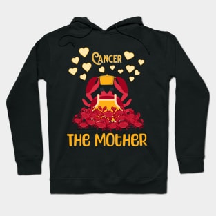 The characters of the zodiac: Cancer Hoodie